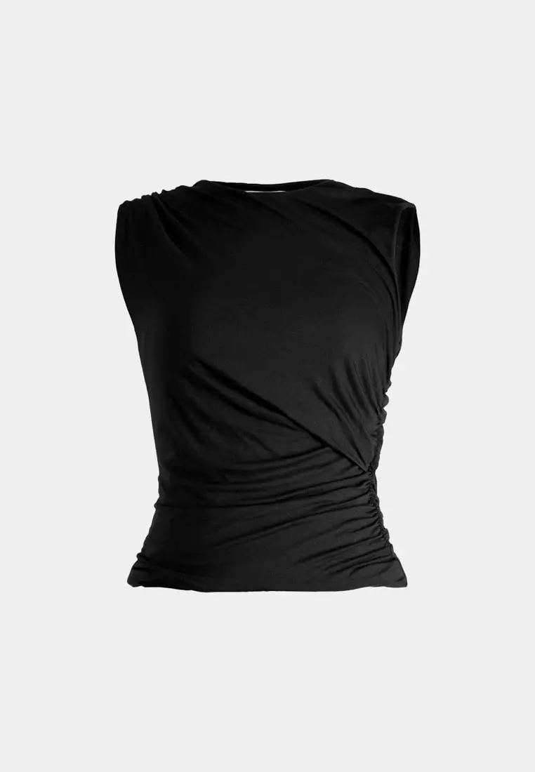 Mia Ruched Jersey Top