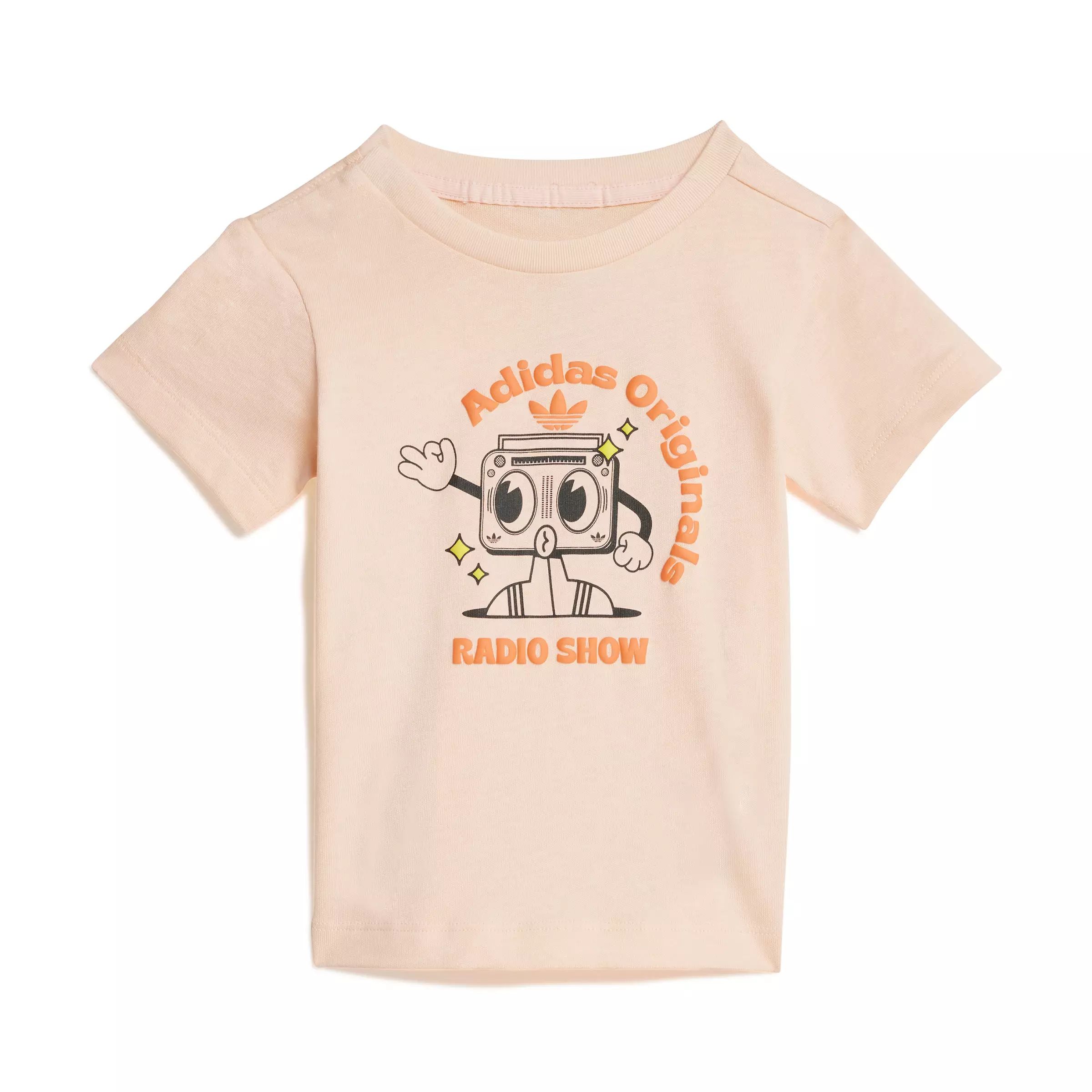 Adidas Short Tee Set - Set Baju Anak Perempuan (Pink)