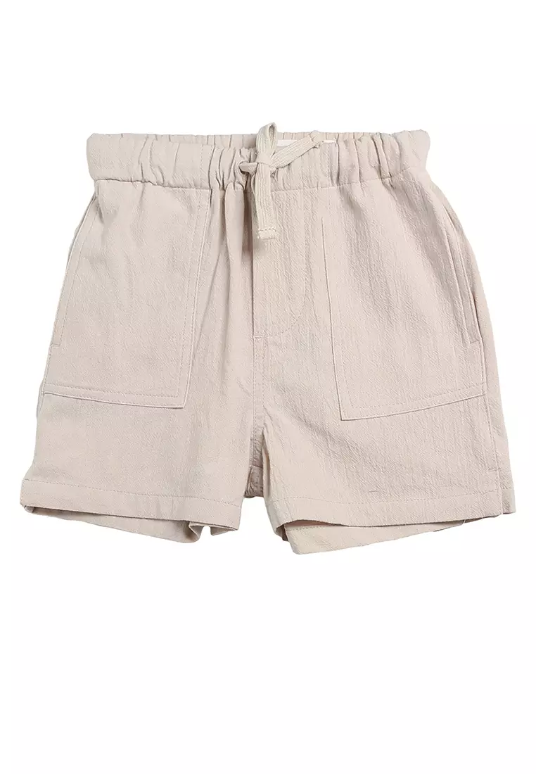 pull on cotton shorts