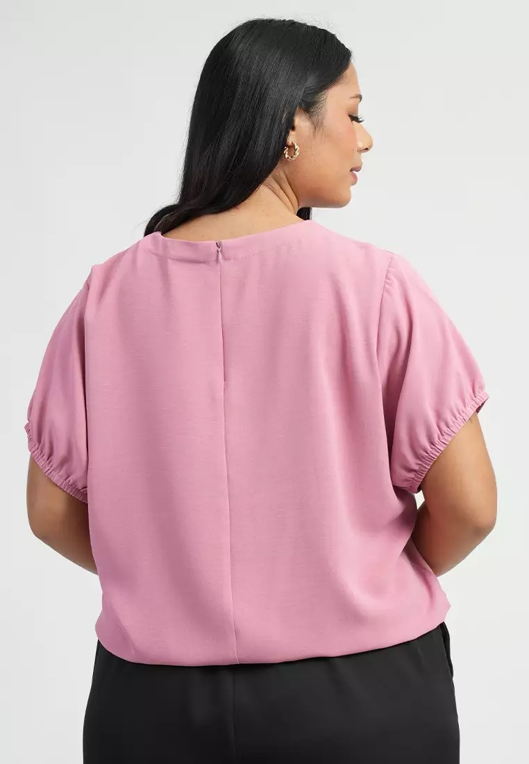 Milly by Paperdolls Alea Floral Printed Relaxed Blouse Top