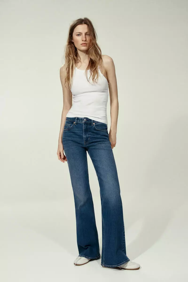 Flared High Jeans