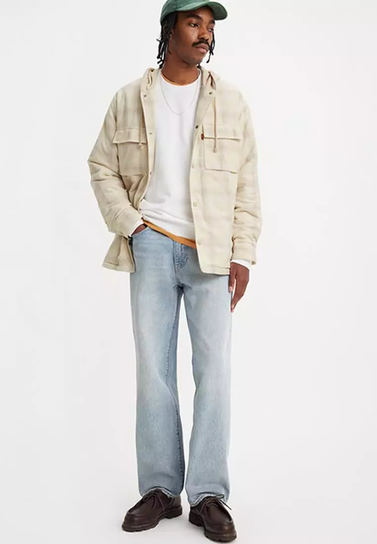 Men's loose straight jeans 2025