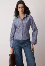 Navy Blue/White