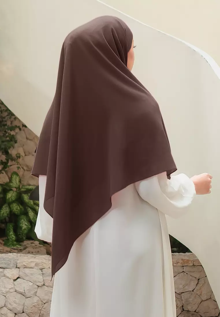KHIBAN KHAIRA MAGNET PLUS NIQAB - DARK BROWN
