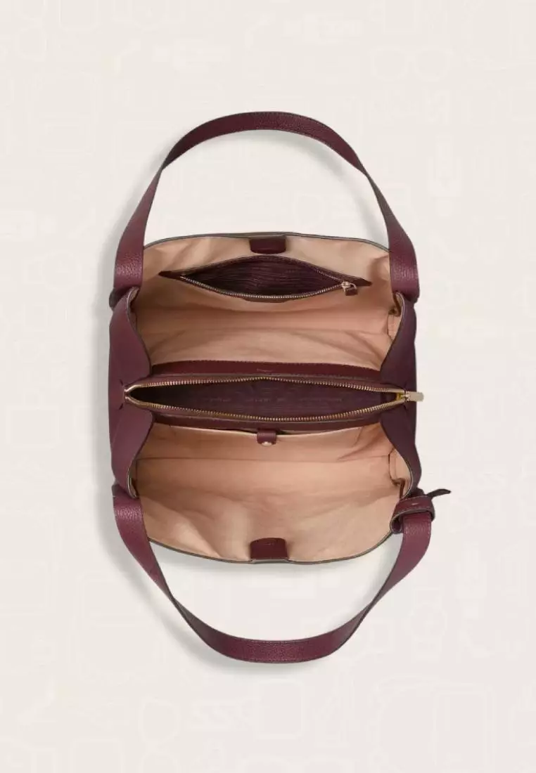 Kate Spade Knott Large Shoulder Bag Deep Cherry