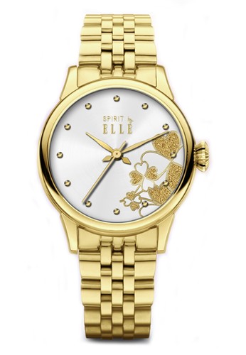 Elle Spirit ES20054B03X Gold Stainless Bracelet Watches