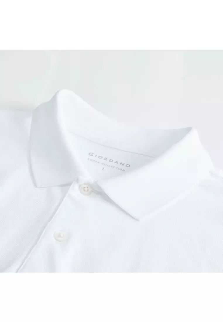 Korea Collection Men's 100% Cotton Short Sleeve Polo 01015514