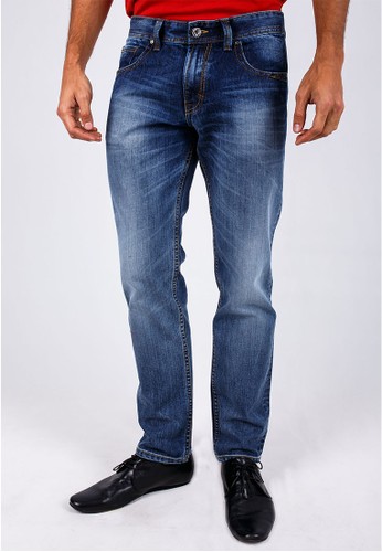 LGS - Slim Fit - Jeans - Blue Washed - Whisker.