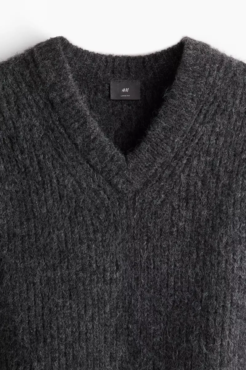 Dark Grey Hm Women Sweater Buy H&M Embellished Jumper Sweaters For