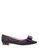 PRODUIT PARFAIT purple Glitter pointed toe bow ballerina A4124SHC7FE6F3GS_1