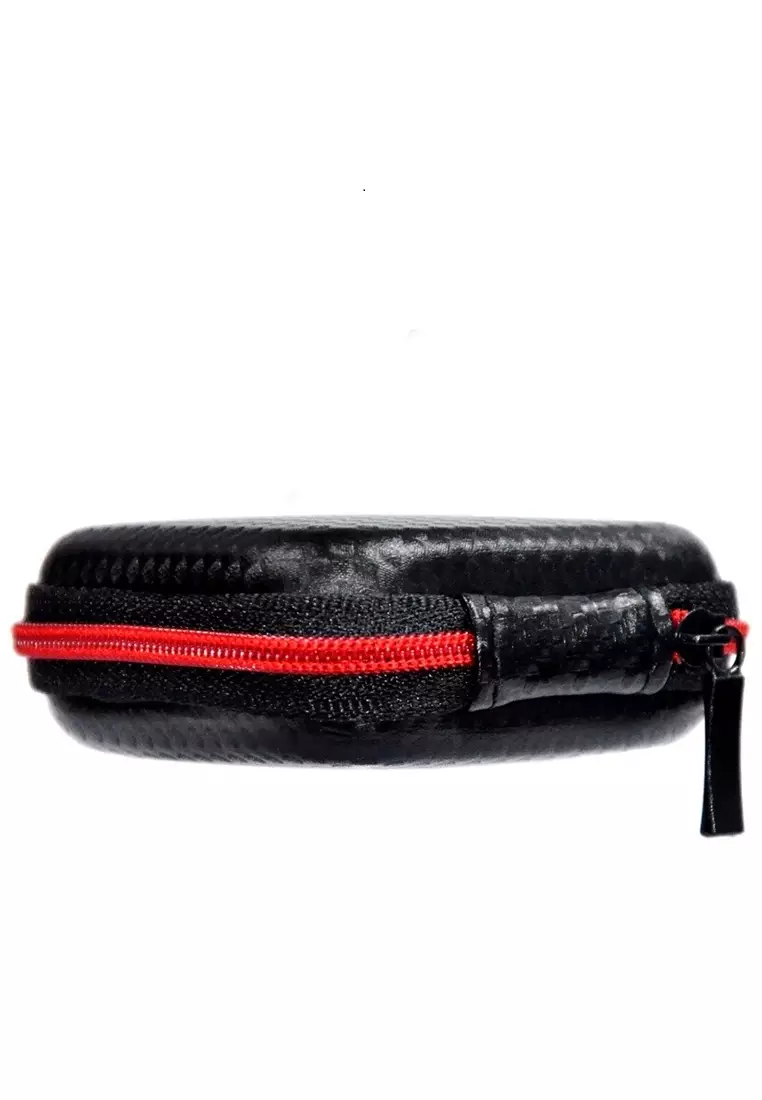 Grew Case Earphone Design Squared Simple Elegan Material EVA ORIGINAL - Black