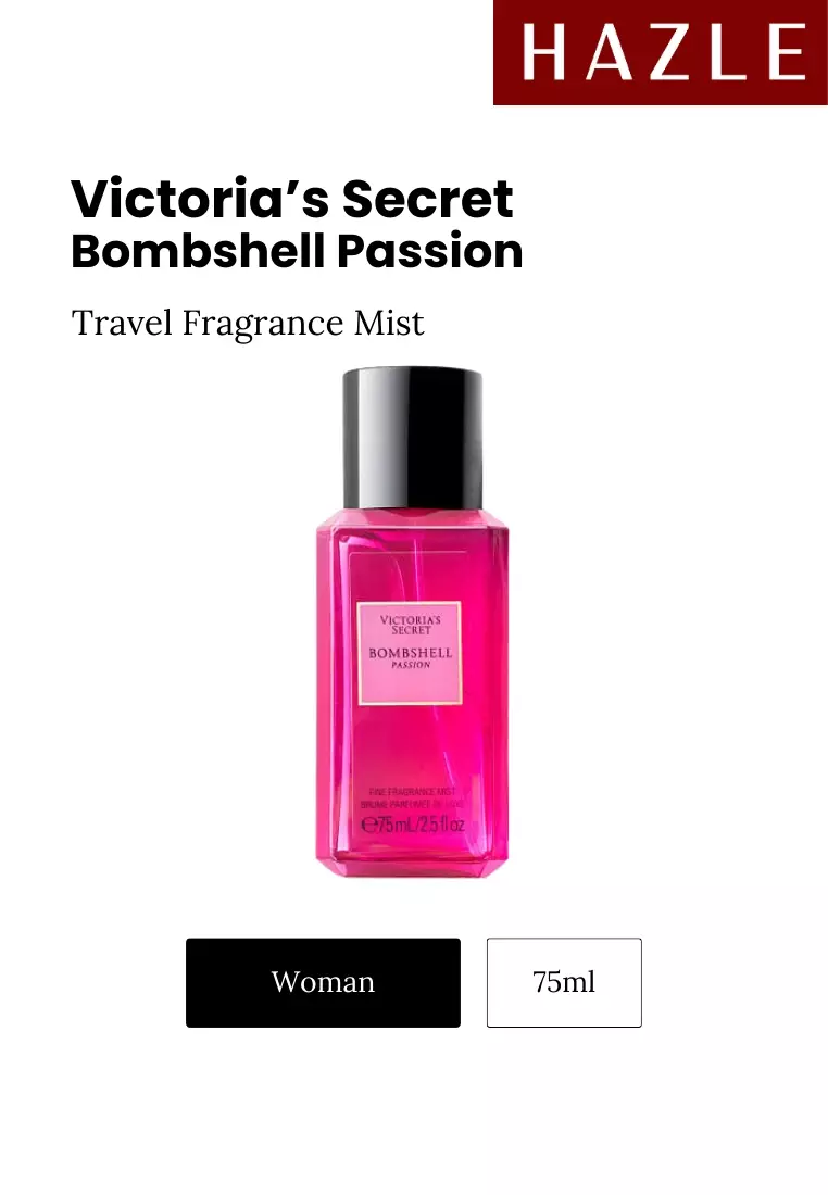 Victoria Secret Bombshell Passion Woman Travel Fragrance Mist 75 ml