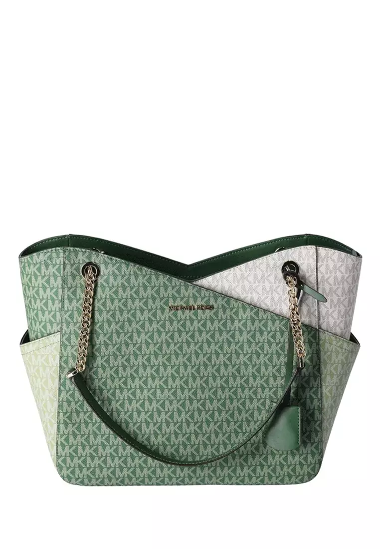 Buy MICHAEL KORS Michael Kors Jet Set Large Color-Block Logo Shoulder Bag  2024 Online | ZALORA Singapore