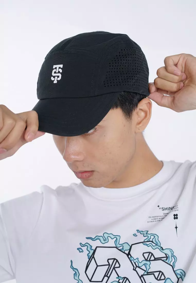 3Second Men's Running Cap Sporty Logo Nast HP-C100125