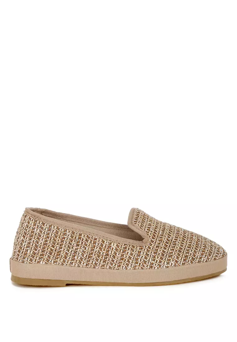 Discount on London Rag  shoes - SKU: Round Toe Slip-On Sneakers In Brown