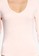 Brave Soul pink V Neck Long Sleeves Bodysuit 0767EAA5CA6E90GS_3