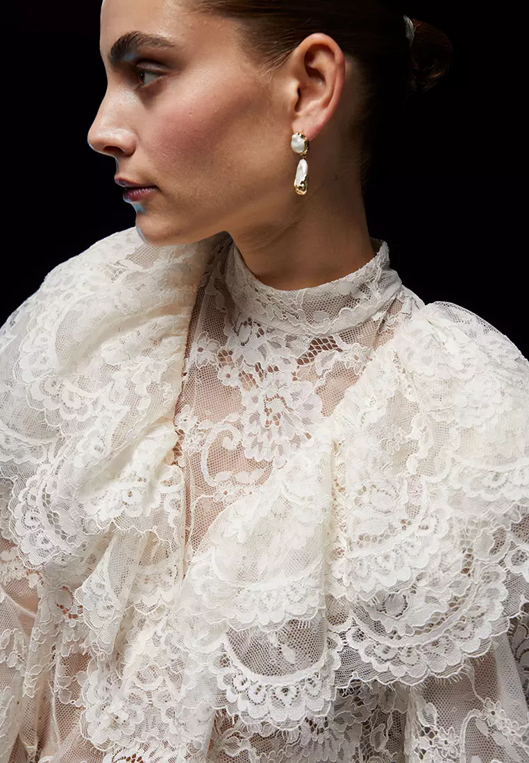 Lace blouses clearance for wedding