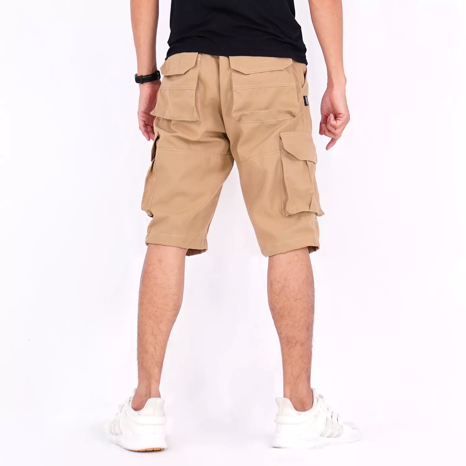 Charles Celana Kargo Pendek Pria Celana Pendek Kargo Pria Shortpant - KREM