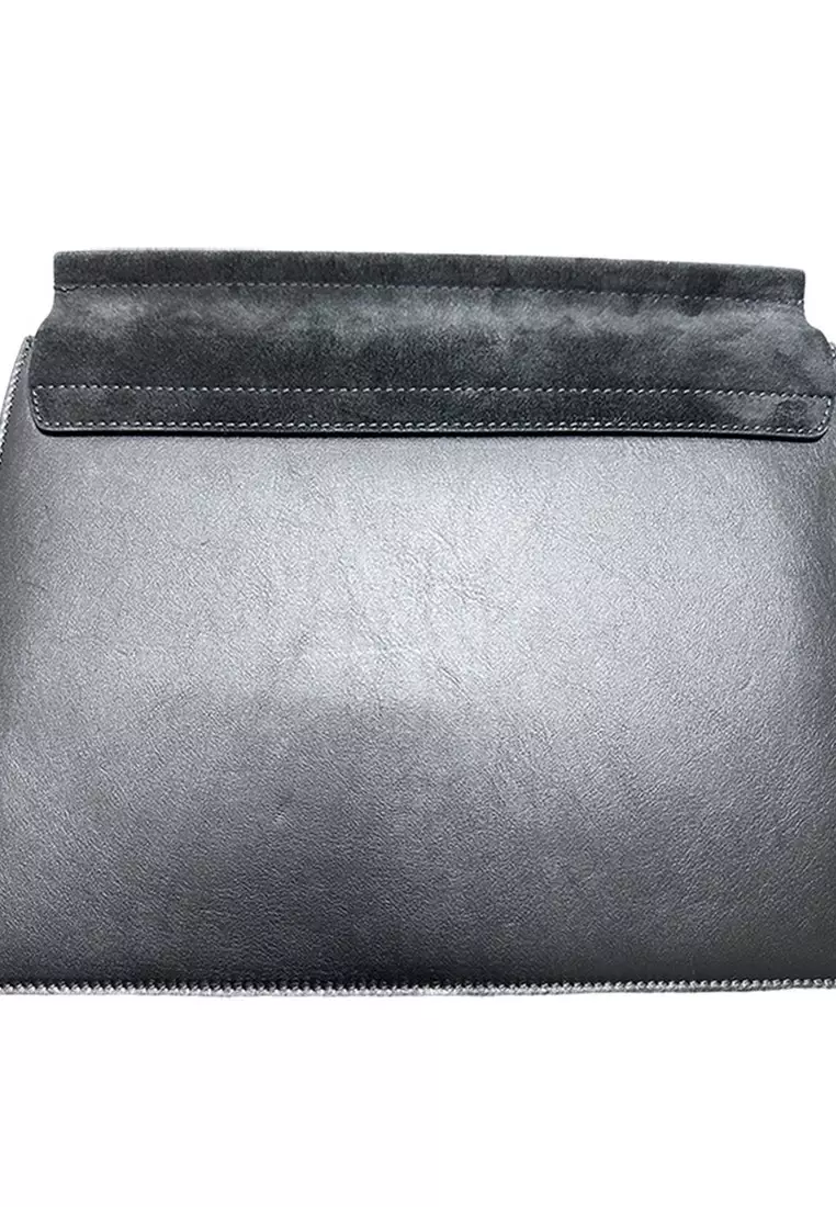 網上選購Chloé 心愛的Chloe Faye 光滑小牛皮和麂皮小牛皮女式單肩包，黑色- O1-CHC17SS231H2O-001 2026 系列|  ZALORA香港