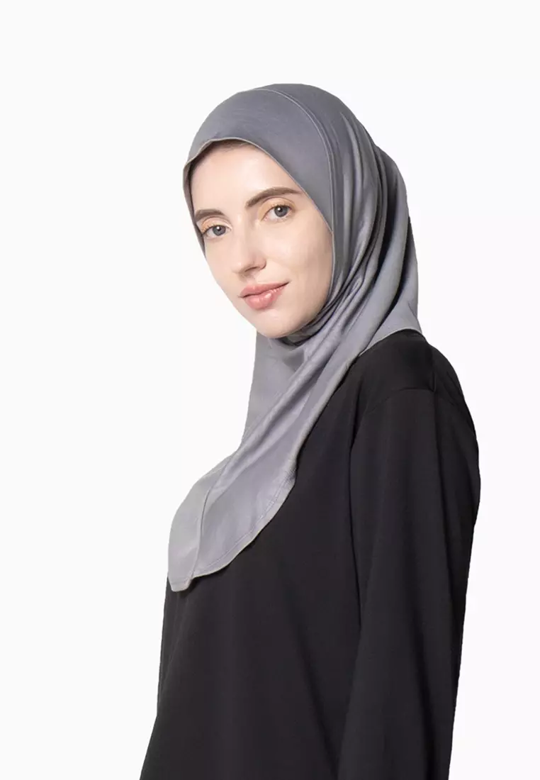 Buy ViQ ViQ Sports Hijab in Light Grey 2024 Online