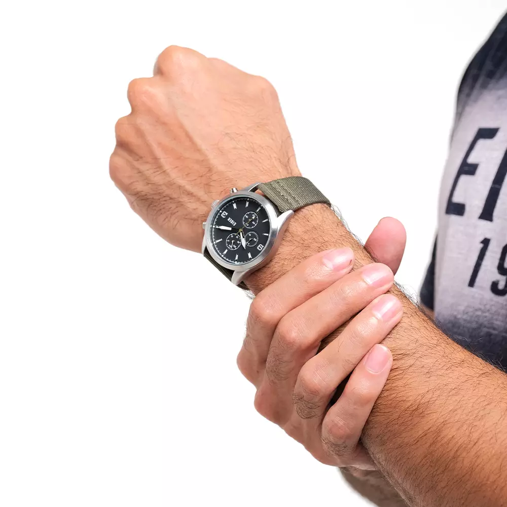 Eiger Glenwood Lacw Watch Silver