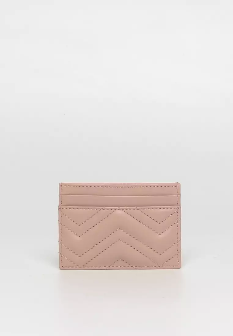 Gucci chevron leather card case online