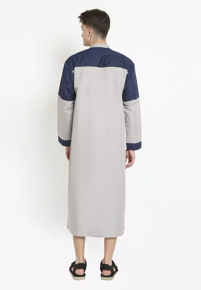 Zayidan Gamis Jubah Muslim Pria Faiz - Abu