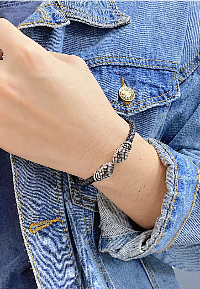 Men's Leather Bracelet