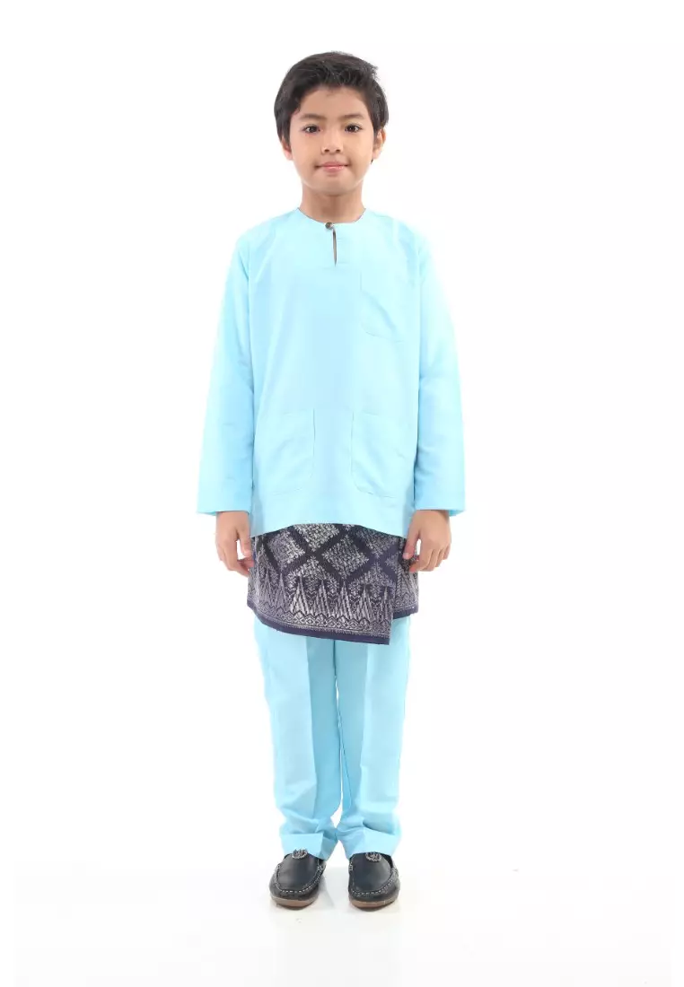 Baju Melayu Moden Teluk Belanga For Kids