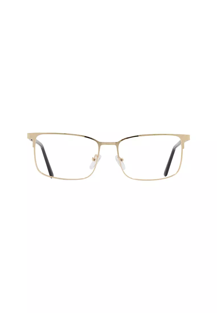 3037 Metal (C4-Gold) Anti-Radiation Computer Eyeglasses for Men/Women