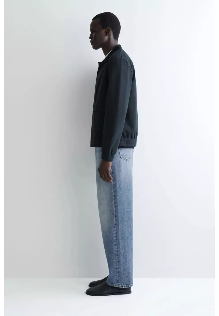 JERSEY HARRINGTON JACKET