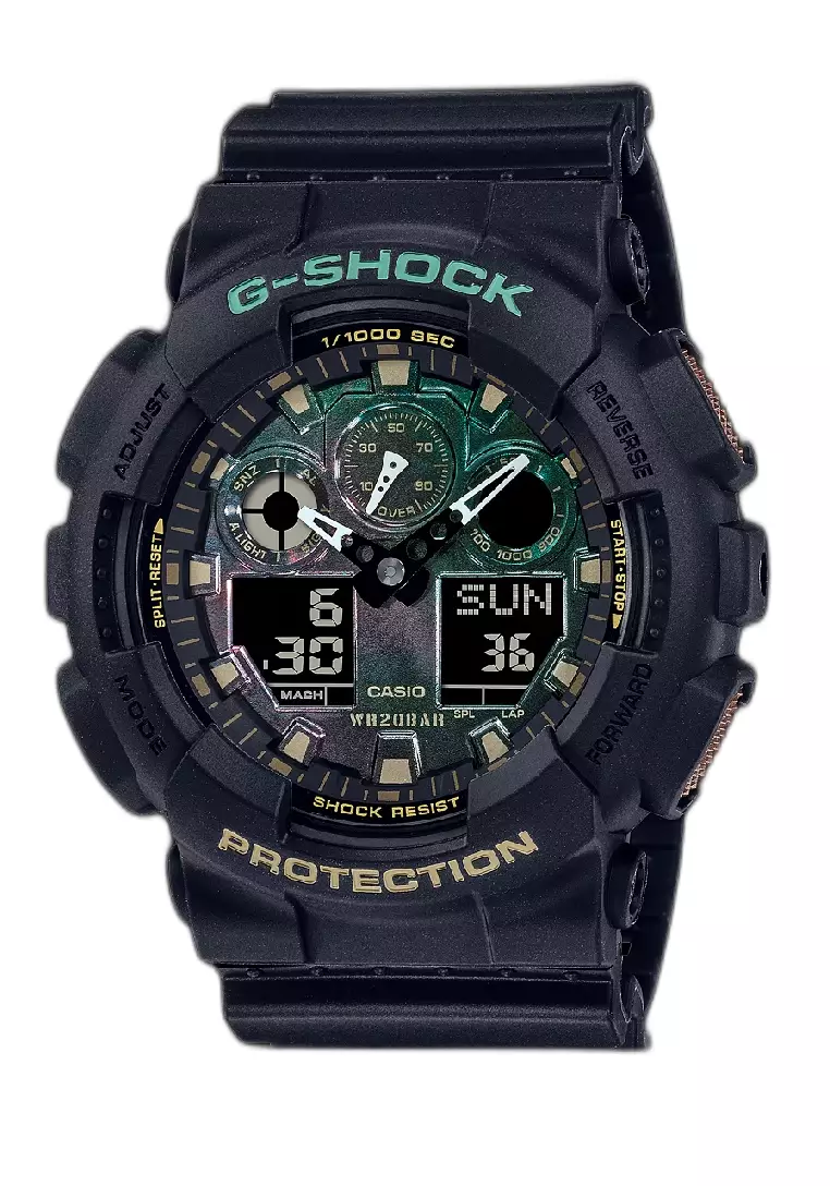 Jual G Shock G Shock Men GA 100RC 1A Resin Original 2024 ZALORA