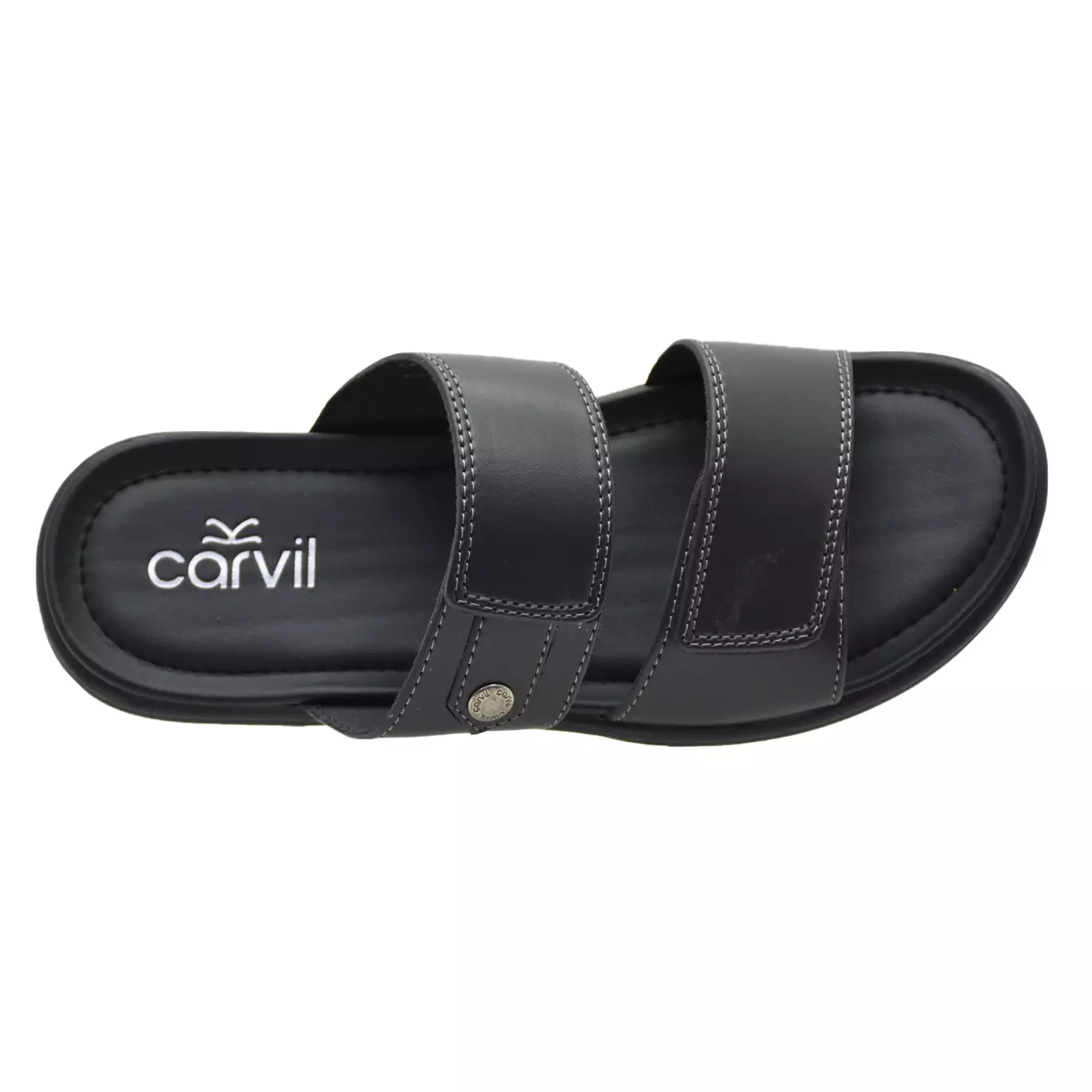Carvil Sandal Pria Carlisle-02 M Black