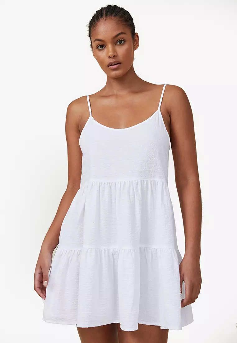 Buy Cotton On Summer Tiered Mini Dress 2024 Online ZALORA Singapore