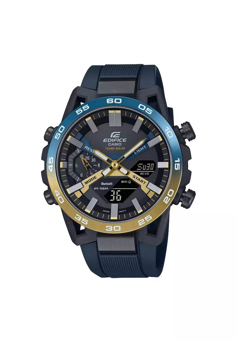 Jual EDIFICE CASIO EDIFICE ECB 2000NP 1A Original 2024 ZALORA