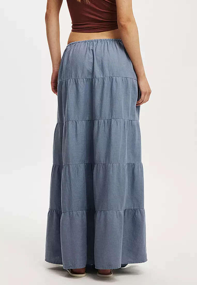 Haven Multi Tiered Maxi Skirt