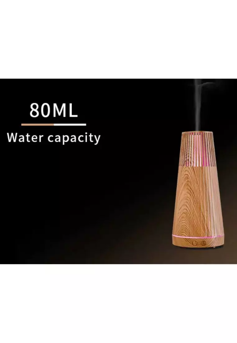 Buy Stitches & Tweed Wood Rattan Inspired Diffuser Mist Humidifier