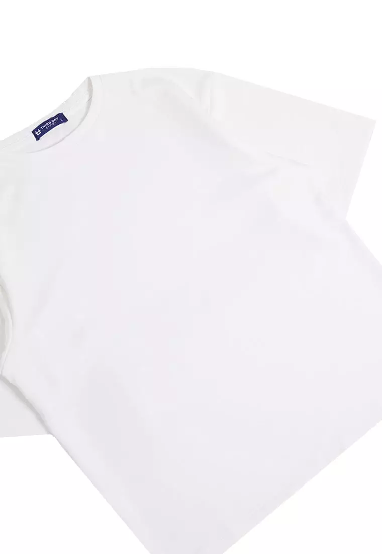 MTP98 kaos oversize gambar belakang outline katakana ver distro aesthetic tulisan jepang putih