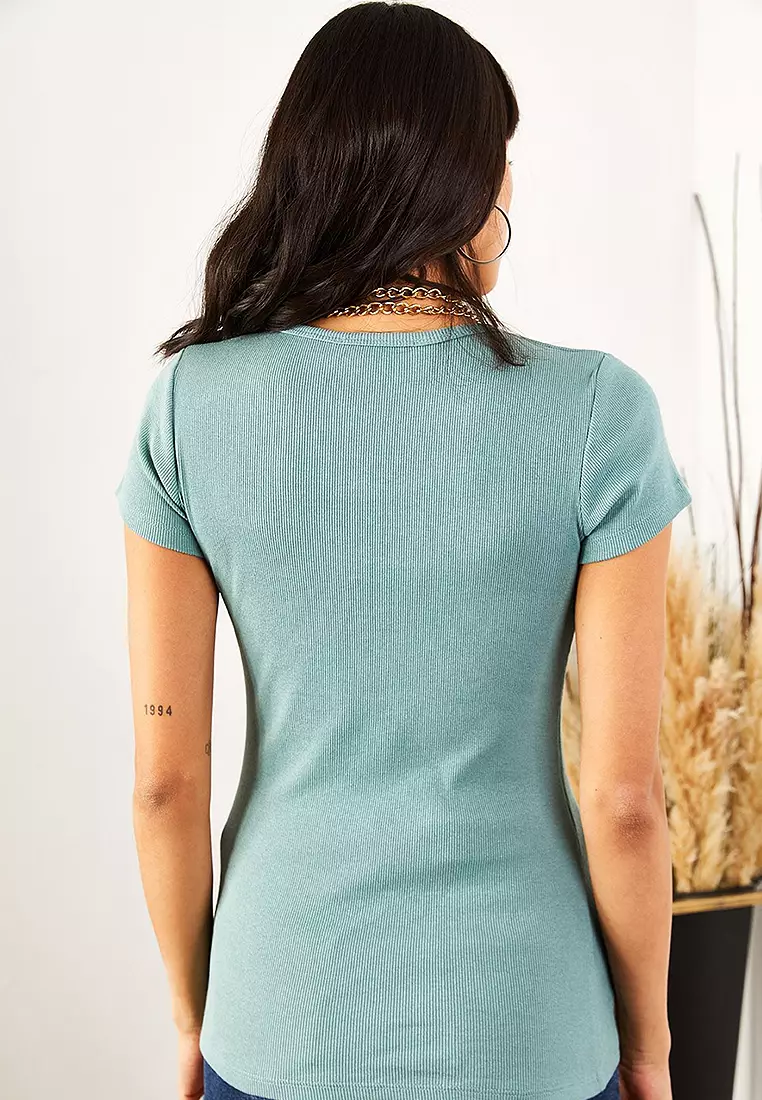 Women's Zippered Camisole Blouse BLZ-19000112