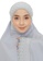 SITI KHADIJAH grey Siti Khadijah Telekung Signature Wardah in Light Grey 8D51DAABDD5258GS_6