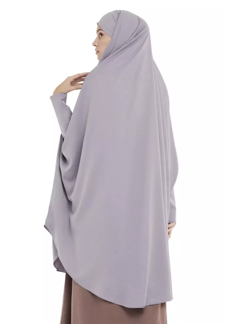 Queenza Zayidan French Khimar Hijab Jumbo Zivana - Abu