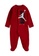 Jordan red Jordan Boy Newborn's Jumpman Air Footed Coverall (0 - 9 Months) - Gym Red 94D83KA6169177GS_1