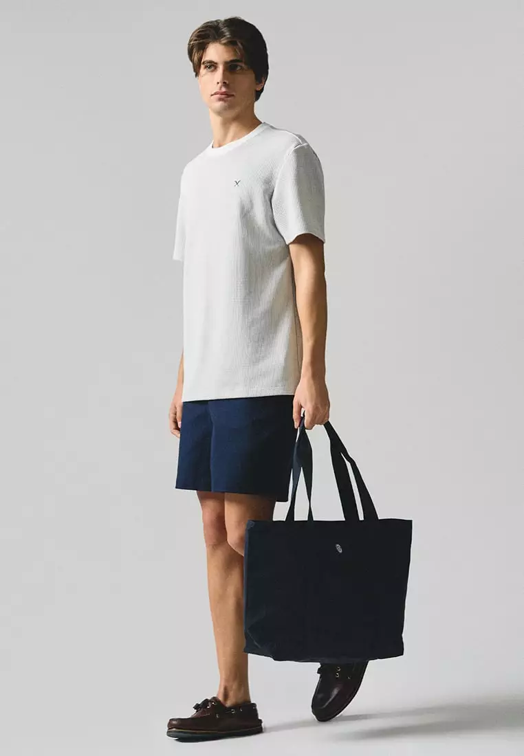 Regular Fit T-Shirt In Textured Knit