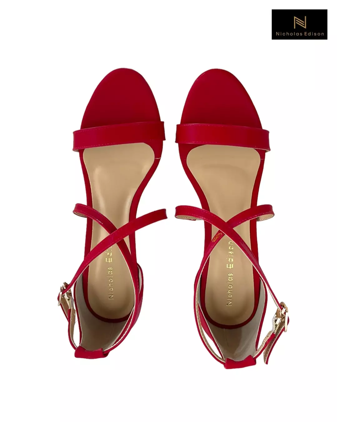 Nicholas Edison Heel Kirana Red