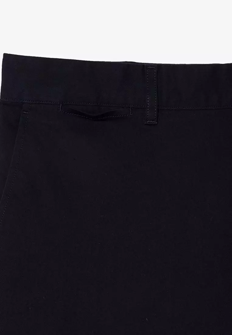 Slim Fit Stretch Cotton Pants
