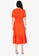 Origin by Zalora orange Ruffle Hem Dress made from TENCEL™ 51361AAF5B3EC7GS_2