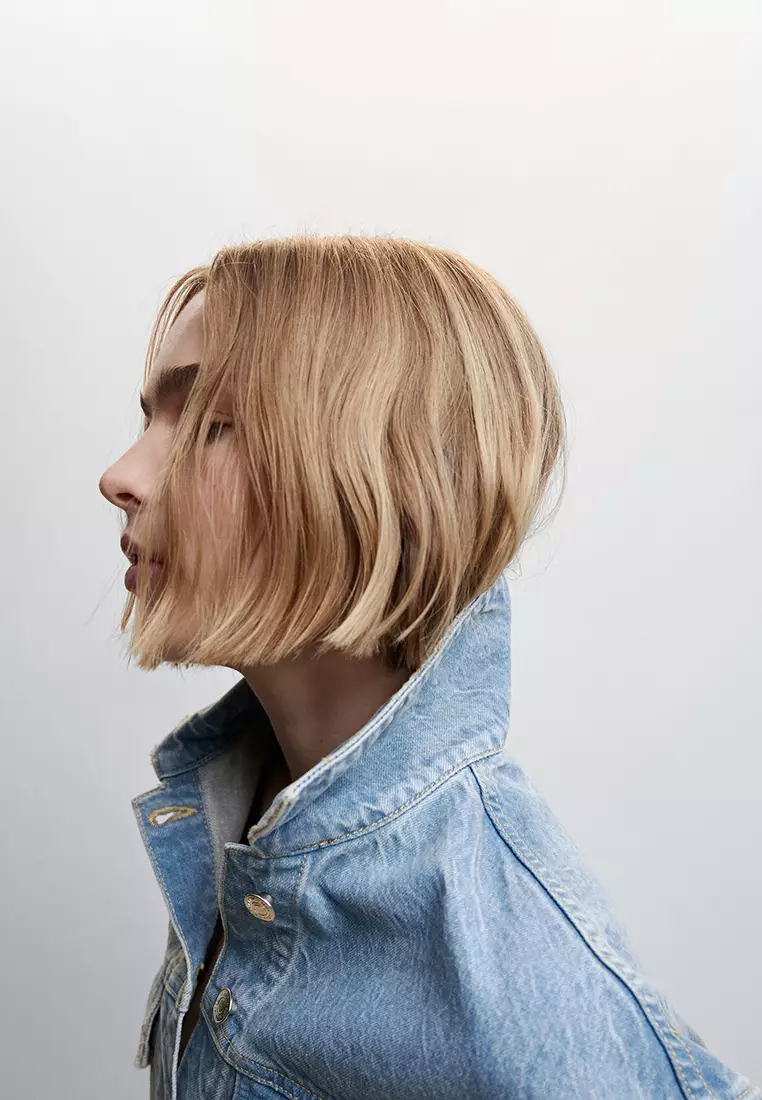 Frayed Hem Denim Jacket