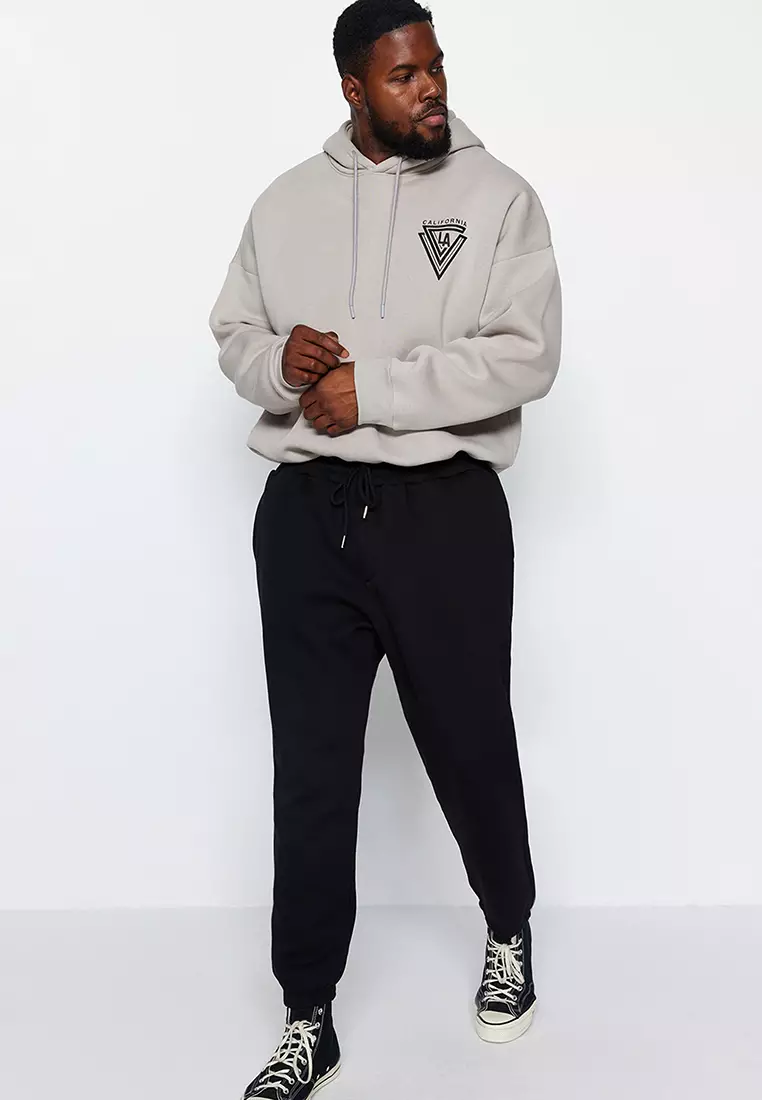 Comfortable Elastic Legs Basic Inside, Soft Pillow Sweatpants.