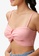 JUST G red Teens Twist Front Bandeau Top E2EC1AA159E305GS_3