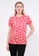 NE Double S NE Double S - Short Puff Sleeve Floral Printed Blouse 1246FAA50942C1GS_1